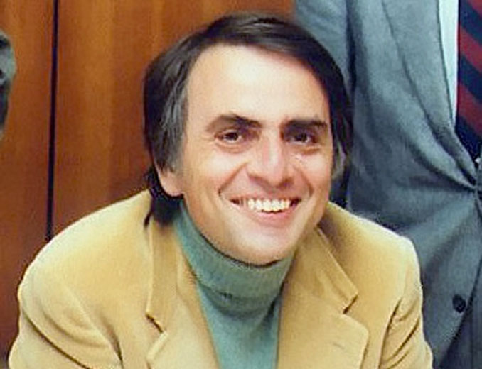 Carl Sagan, American astrophysicist and popular science writer (SOURCE: NASA JPL)